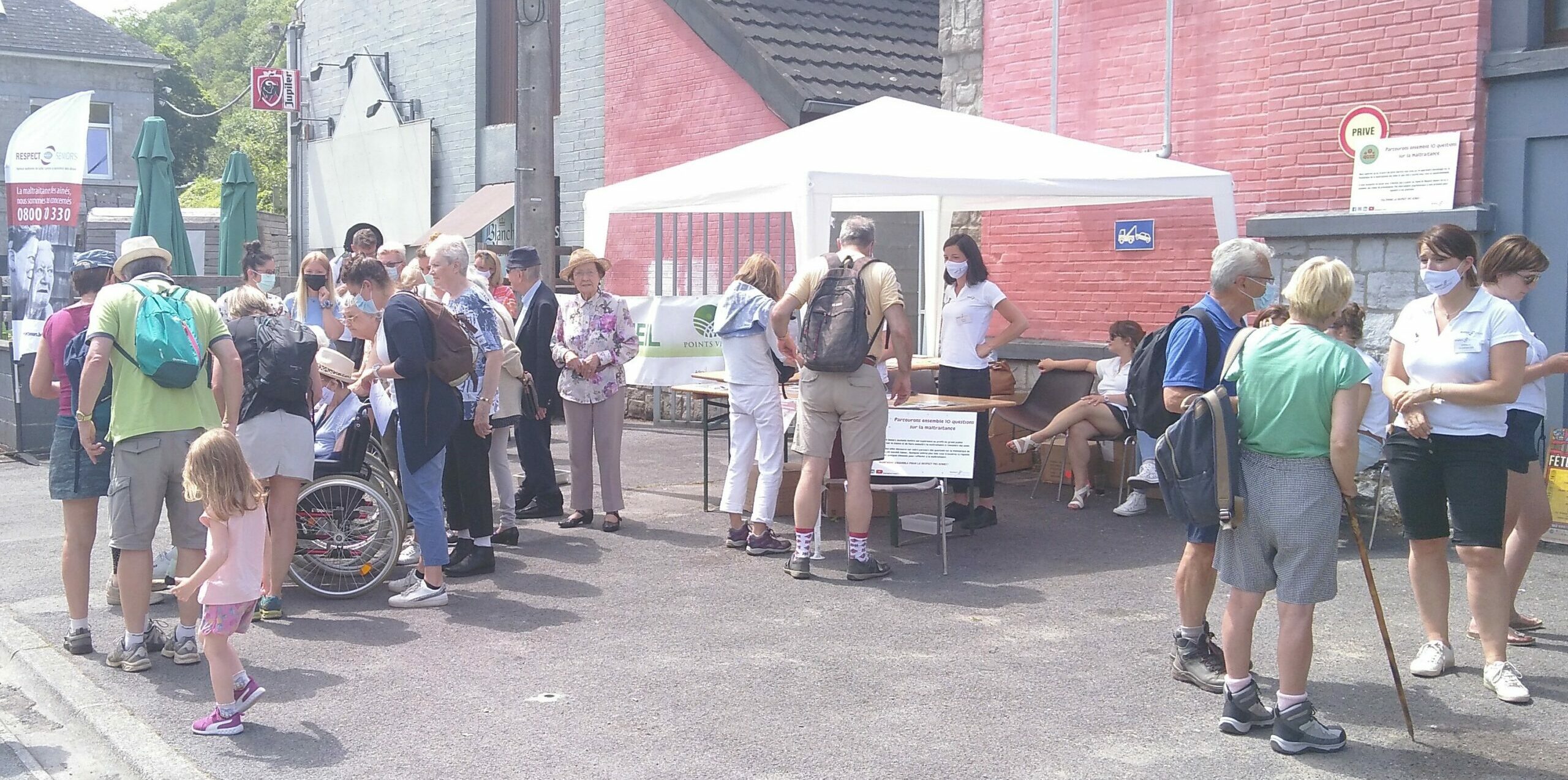 Stand Marche Adeps Accueil Anseremme