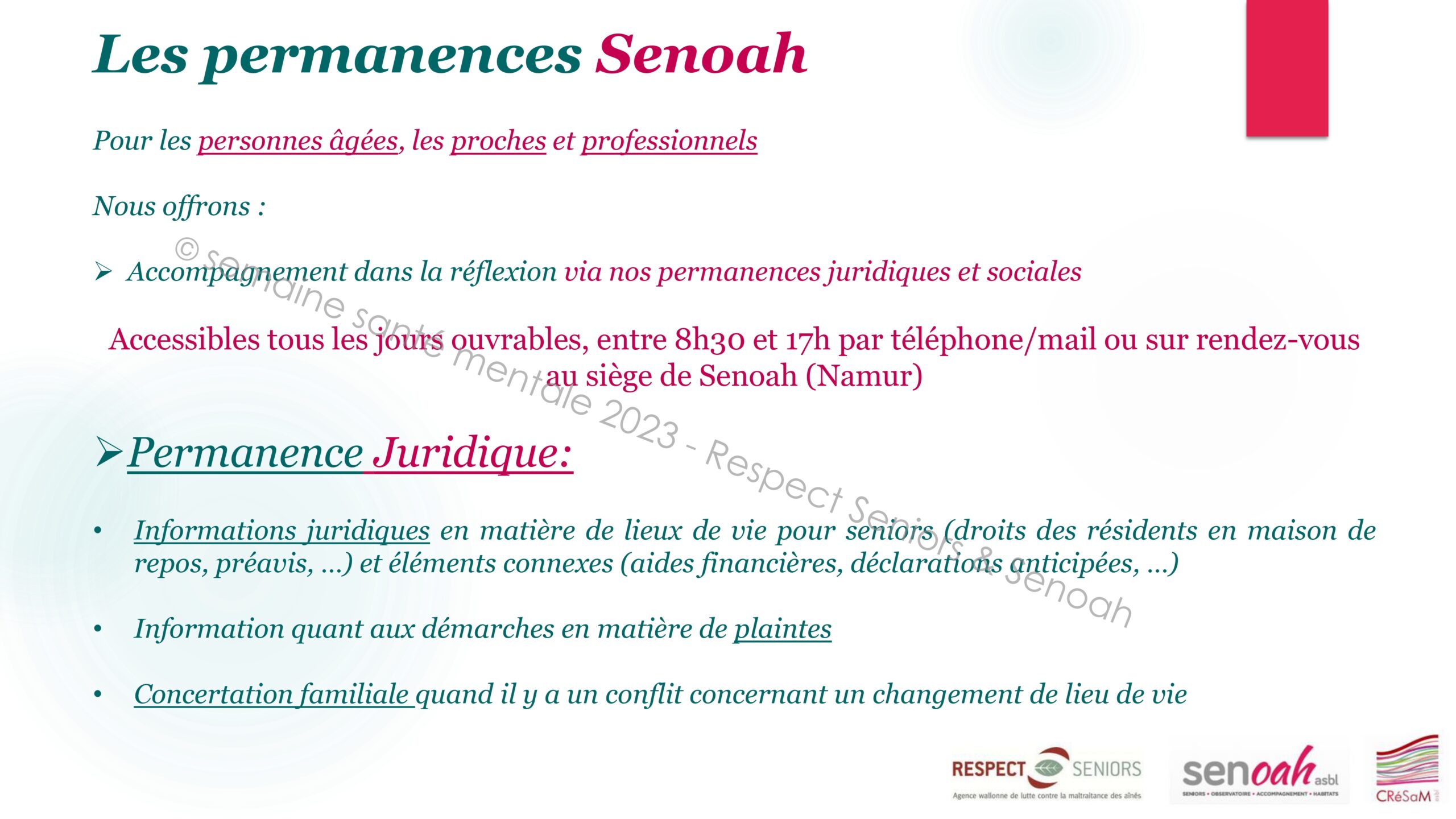 SSM RS Senoah PPT Réseau 10 10 2023 Page 0014