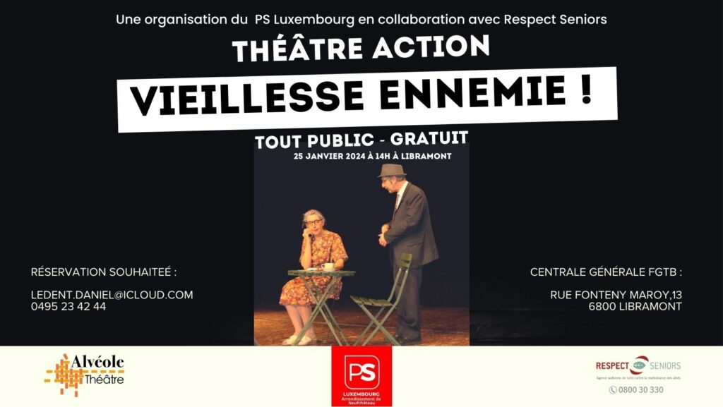 Affiche Théâtre Action 25 01 2024 (Libramont) (Couverture Facebook)