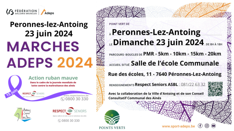 Affiche Marche Adeps 2024 Antoing (couverture Facebook)