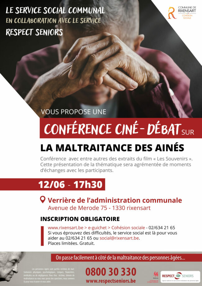 Affiche Conférence Respect Seniors