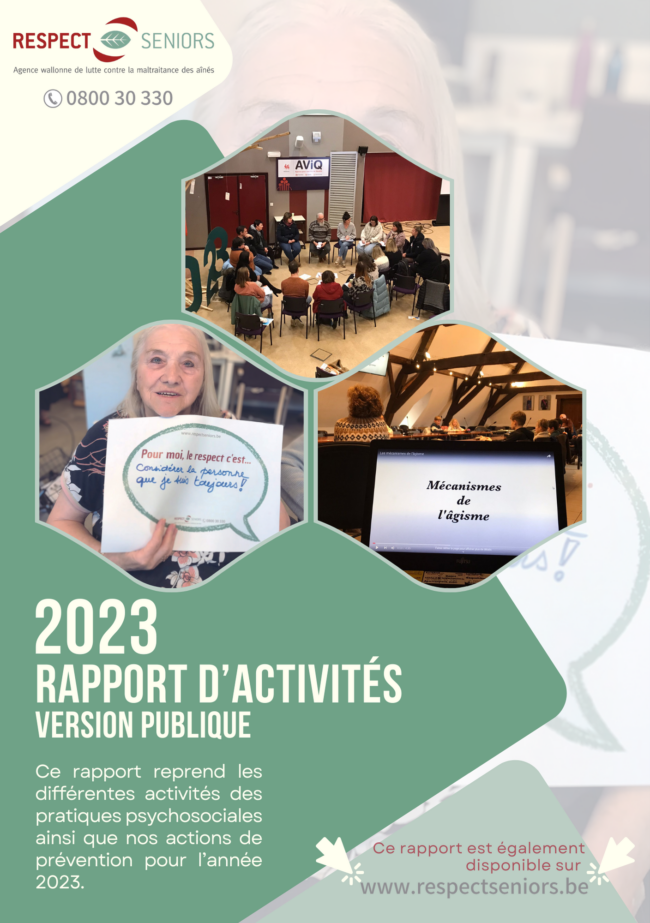 Page de couverture rapport annuel 2023