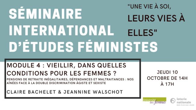 2024 10 10 Séminaire Internation D'études Féministes