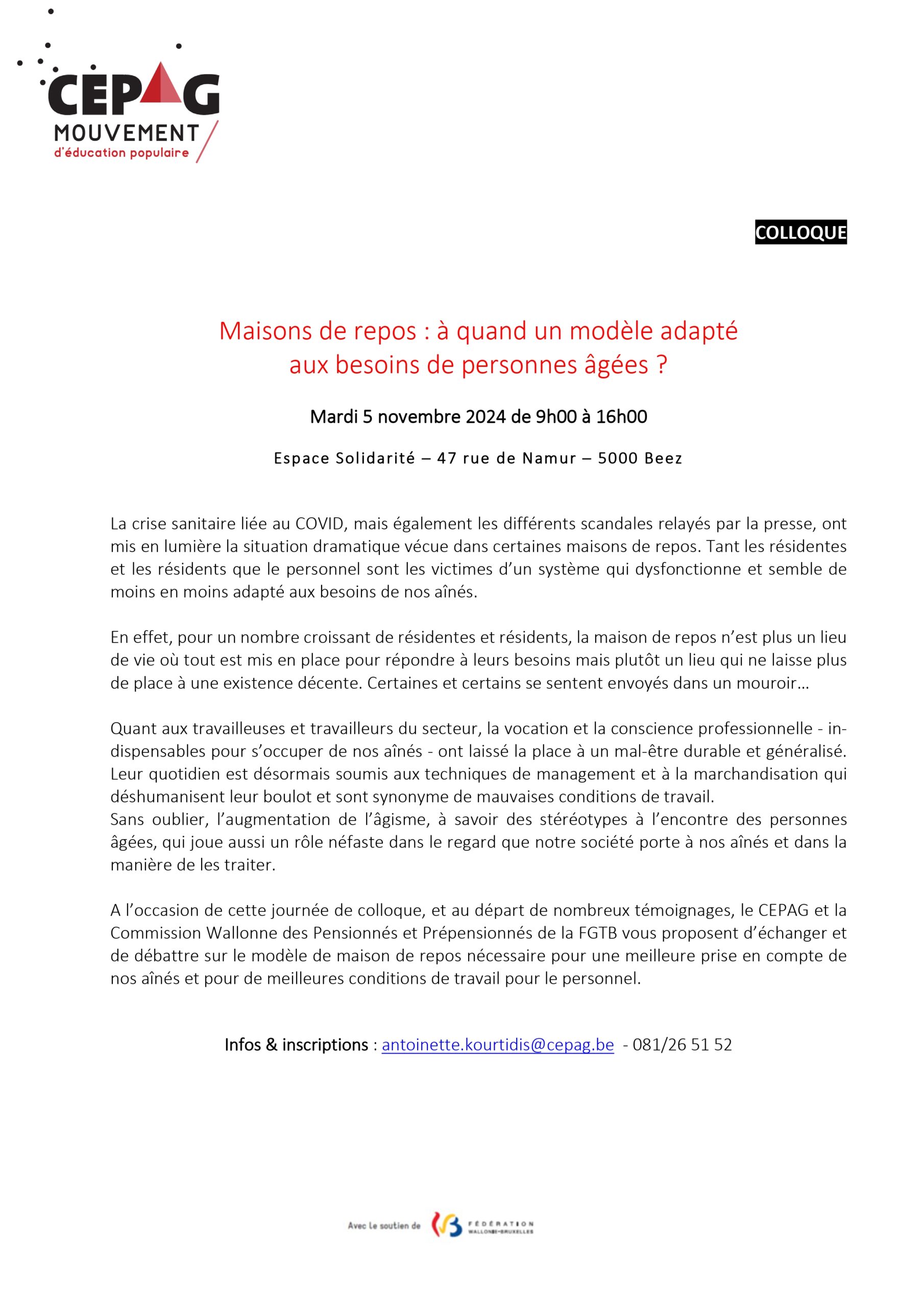 05 11 2024 CEPAG Colloque Maisons De Repos Page 0001