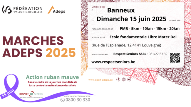 Marche Adeps Banneux 2025 Couverture événement Facebook