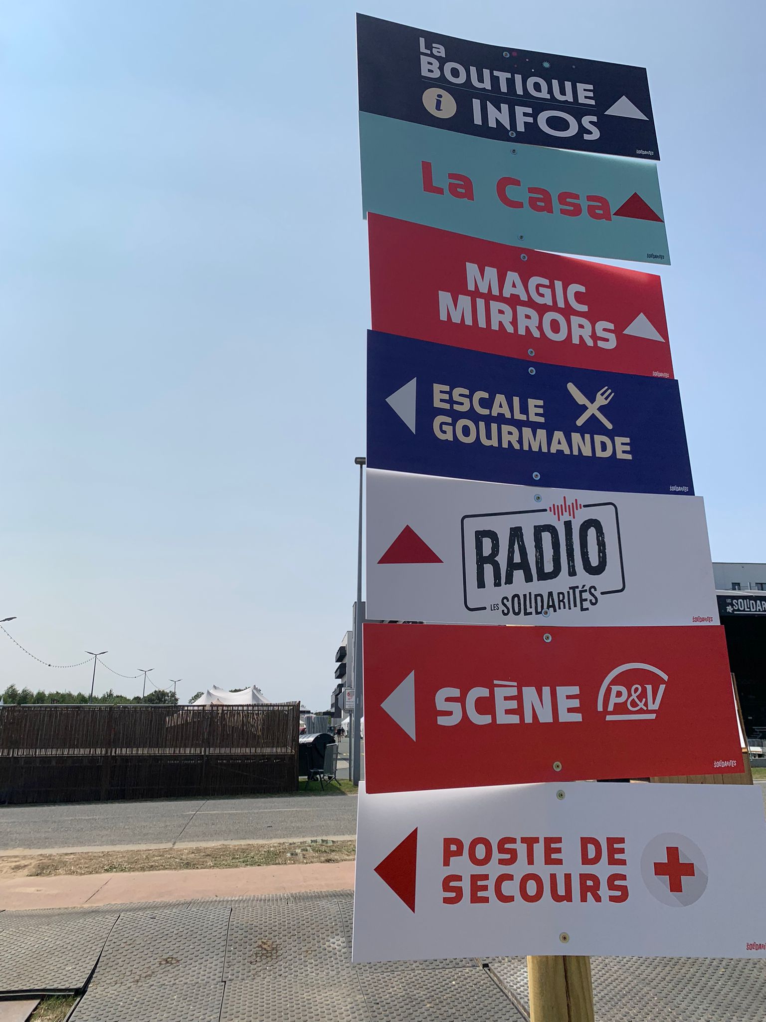 Solidarités 2024 Jeudi (montage) Panneaux Radio 2