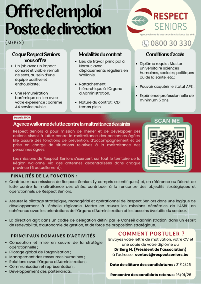 Poste De Direction (A4 Portrait)