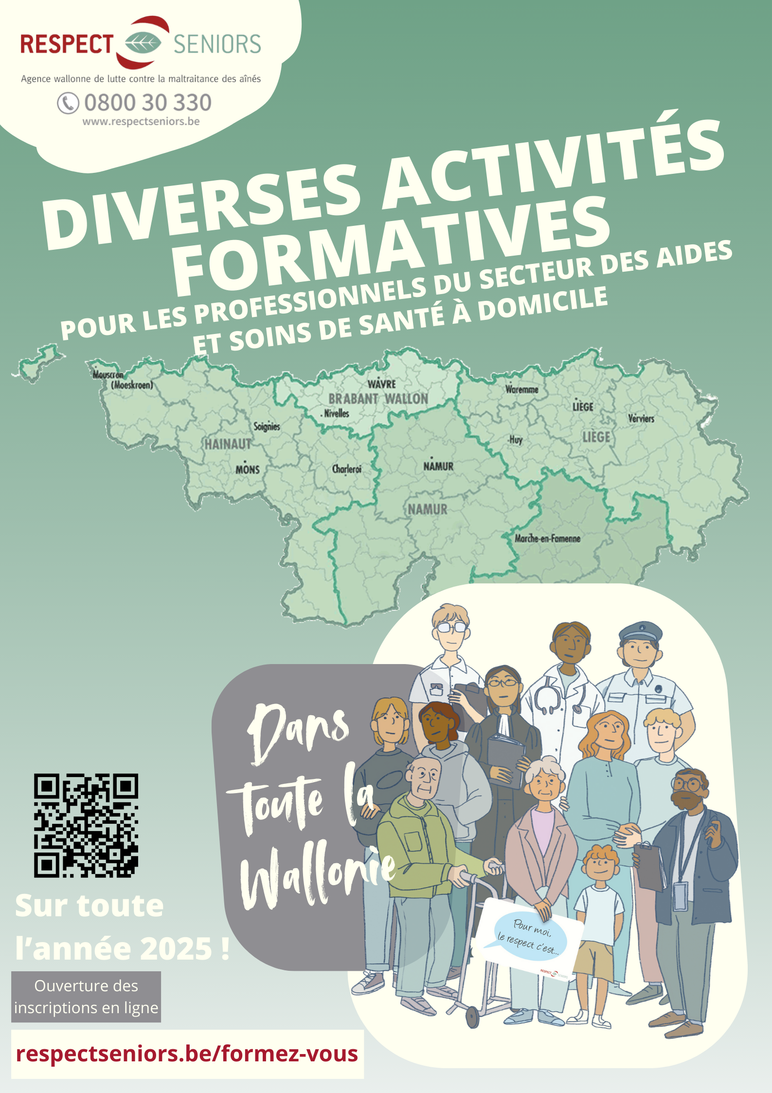 Affiche Théâtre Actions Respect Seniors Domicile 2025 (format Affiche) Couverture