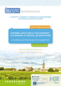 JIFESS Saint Emilion 2026Programme Page 0001