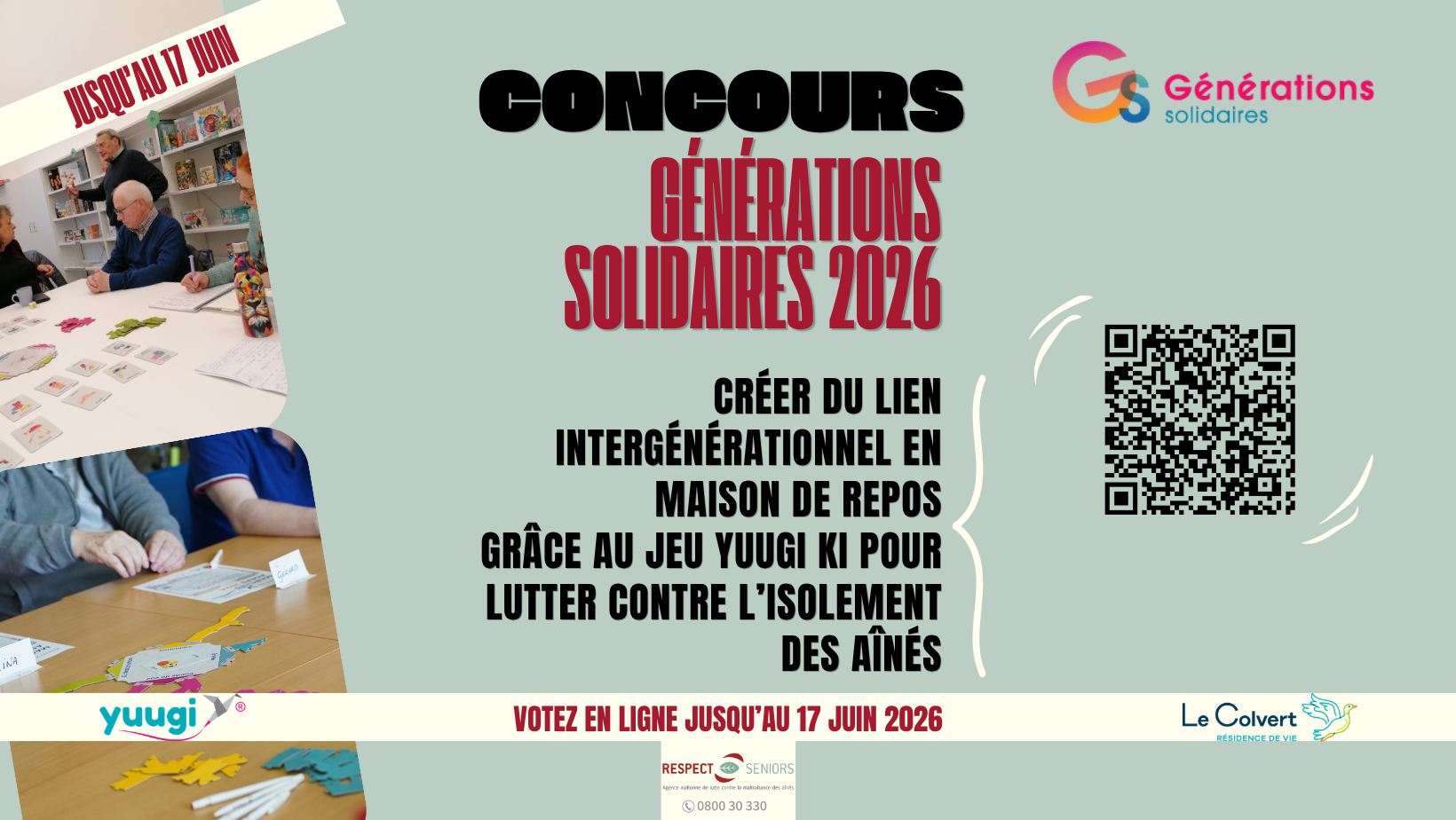 Jeu Concours Générations Solidaires 2026 (Couverture Facebook)