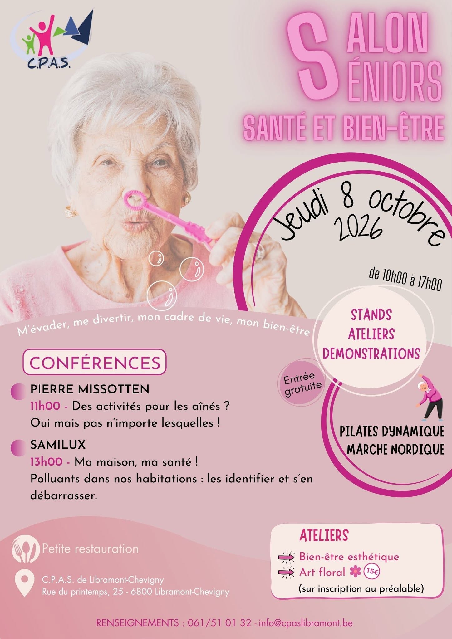 08 10 2026 Salon Des Ainés Bastogne