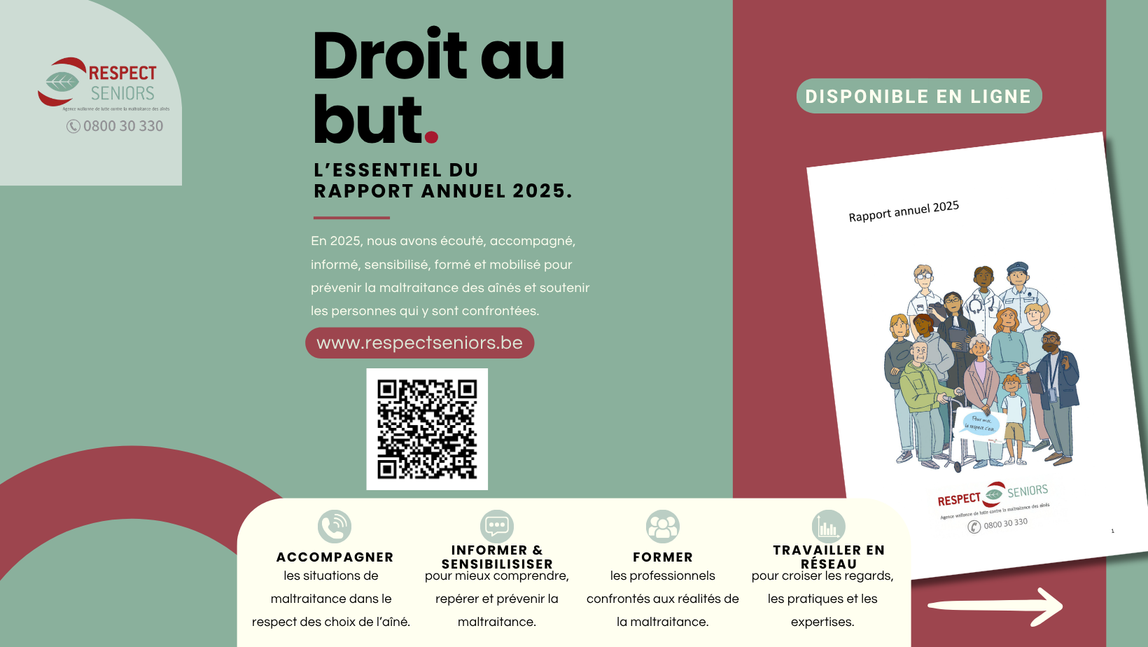 Droit Au But (Rapport Annuel 2025) Couverture