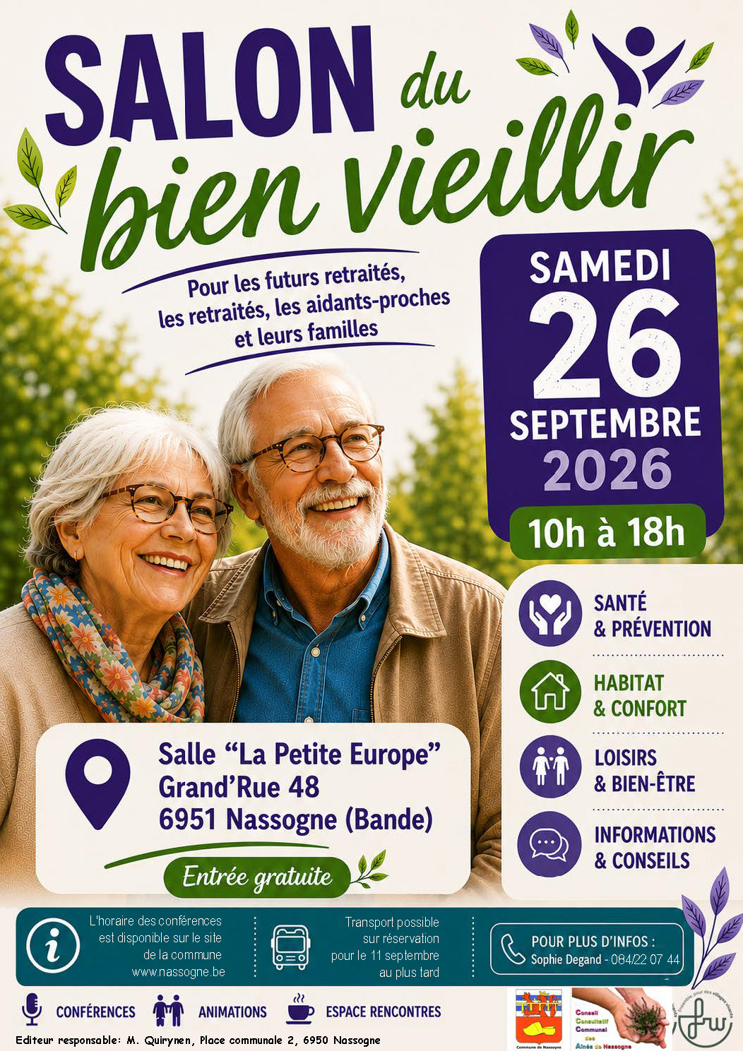 (pas Là)26 09 2026 Salon Des Ainés Nassogne