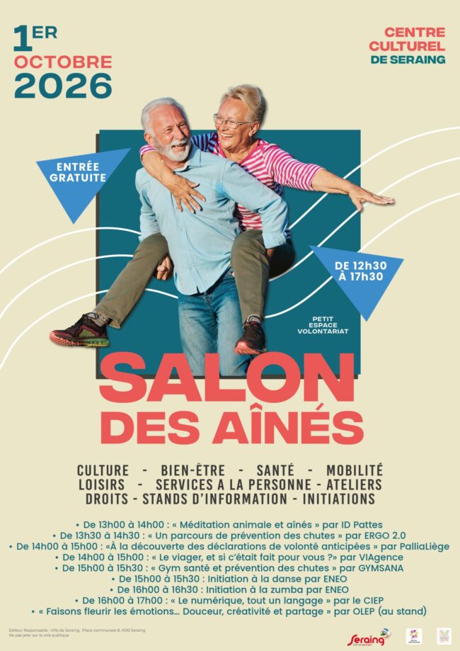01 10 2026 Salon Des Aînés Seraing (affiche) Page 0001