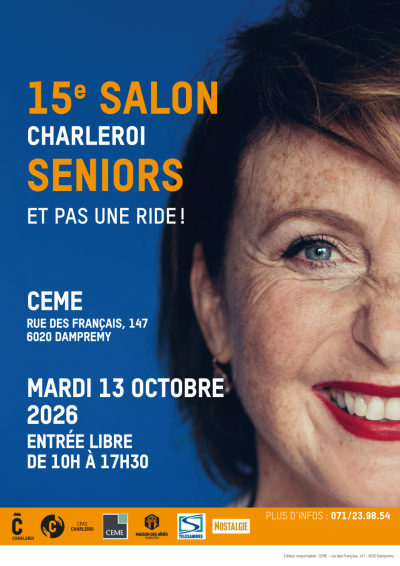 13 10 2026 Salon Des Ainés Charleroi